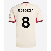 Camiseta Liverpool Dominik Szoboszlai #8 Visitante Equipación 2025-26 manga corta
